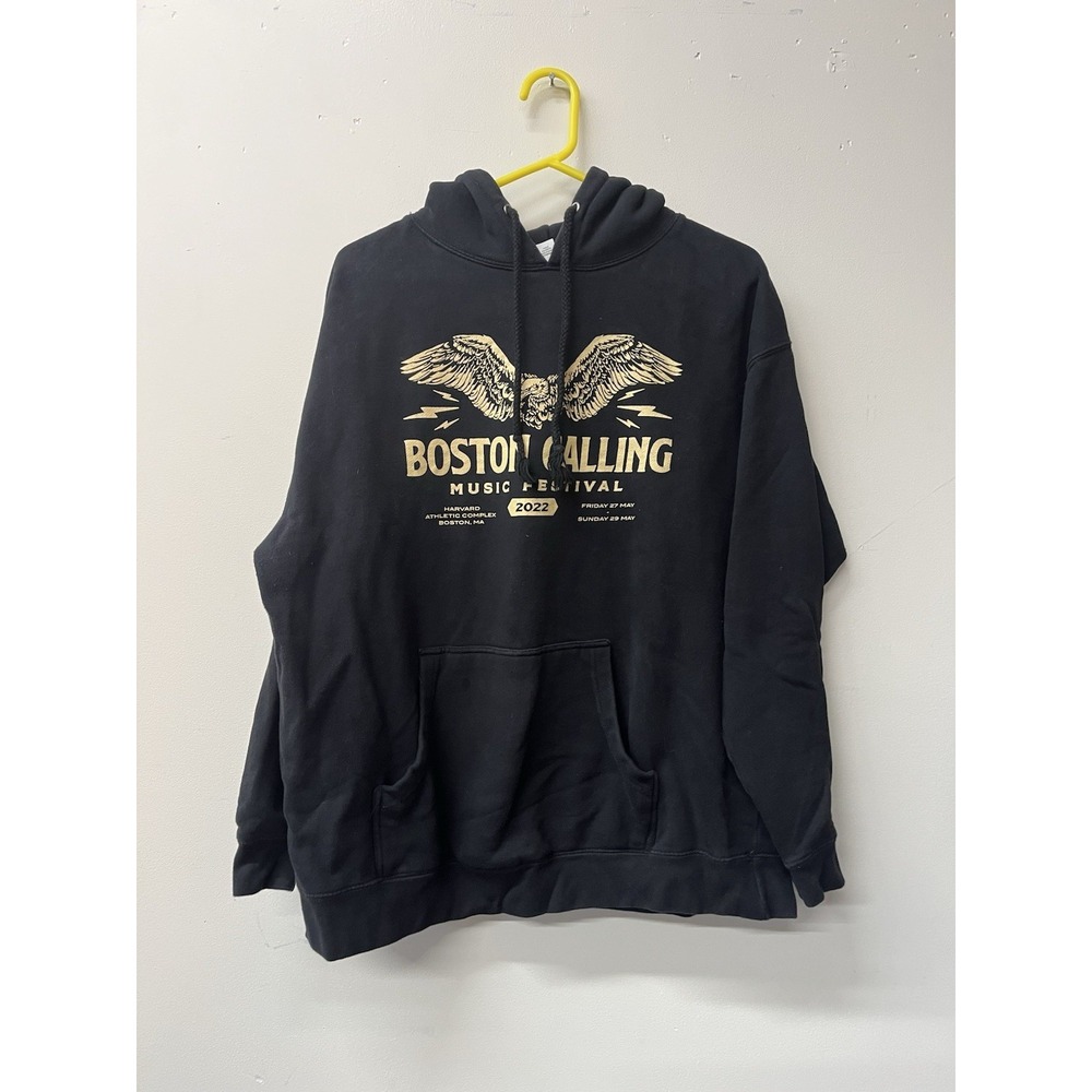 Boston Calling Festival Hoodie Size Xl Harvard Metallica Nine Inch Nails